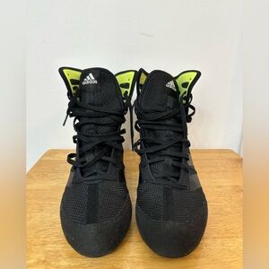 Adidas Box Hog 3 Boxing Shoes Men's Size 8 US Black F99921